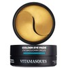 Vitamasques Golden Hydrogel Eye Pads For Puffy Eyes & Dark