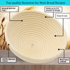 Proofing Basket, 23 cm Bread Proofing Baskets for Sourdough, Includes