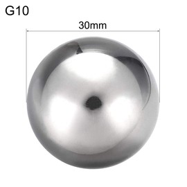 sourcing map Precision Chrome Steel Bearing Balls 30mm G10