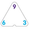 Trend Enterprises: Three-Corner Addition and Subtraction Flash Cards, T1670, Interactive