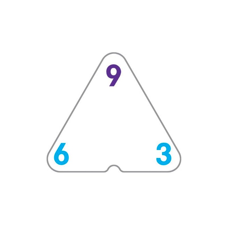 Trend Enterprises: Three-Corner Addition and Subtraction Flash Cards, T1670, Interactive