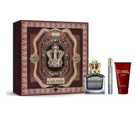 Jean Paul Gaultier Scandal 3-Piece Set for Men (3.4 Oz Eau De Toilette Spray + 2.5 Oz Shower Gel + 0.34 Oz Eau De Toilette)