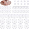 AFCJLTO 60pcs Mixed Size Anti Game Disc Game Meat Piercing