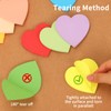 Heart Sticky Notes, 16 Colors 60 Sheets/Pad, 960 Sheets Shape