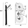 Saris Bike Trac Industrial Strength Vertical Bike Rack, Space Saving