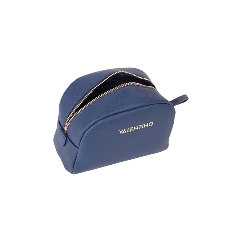 VALENTINO Kulturbeutel FAE Re Soft Cosmetic Case Blu dunkelblau