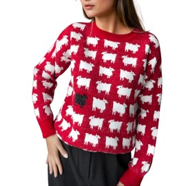 Princess Diana Black Sheep Sweater, Sweater for Christmas, Soft Sweater, Diana's Black Sheep Sweater, Small Medium Size