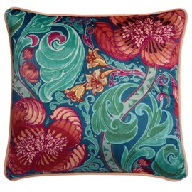 Laurence Llewelyn-Bowen - Down the Dilly - Cushion Cover - 43 x 43cm in Blue