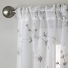 SKL Home Whispering Winds Window Curtain Panel,52x84,Gray