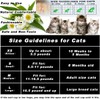 VICTHY VICTHY 120pcs Cat Nail Caps | Cat Claw Caps