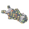 Dog Raincoat Hooded Reflective Windproof Breathable Lightweight Pet Rain Jacket