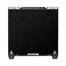 Creality K1 Max Build Plate Kit 315 * 310mm, 3D Printer Platform with Frosted PEI Surface and Soft Magnetic Sticker for K1 Max, Ender 3 Max Neo, Ender 3 S1 Plus 3D Printers