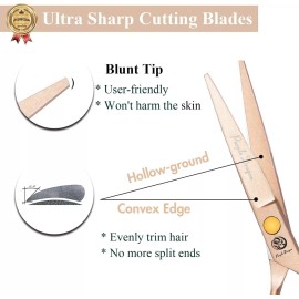 Purple Dragon Set Tijeras Estetica Peluquería Profesionales Corte De Pelo