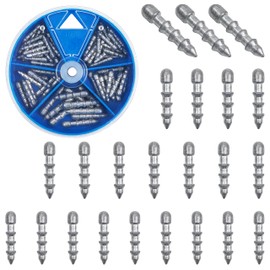 70PCS Insert Sinkers for Soft Worms Soft Lure Nail Weights Kit Fishing Weights for Wacky Rig Neko Rig