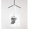Autiga® Jute Bag Captain Skull Beard Sailor Skull Cotton Bag