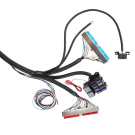 PPNZQAUT T56 DBC LS1 LS6 Standalone Wiring Harness Compatible with 1997-2006 LS Drive by Cable (Red/Blue PCM) Vortec Engines 4.8 5.3 6.0 w/ TH400 TH350 700R4 Manual Transmissions EV1 Fuel Injector