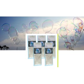 Kidzmedia - 25 L giant soap bubbles powder for 5 x 5 L soap bubble solution soap bubbles liquid