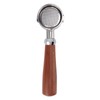 51mm Bottomless Portafilter 2 Ears Stainless Steel Basket and Redwood