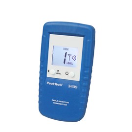 PeakTech P 3435TR Additional Transmitter 3435 Cable Tracer Line Finder Tracer with Voltage Measurement and Adjustable Channel Identifier