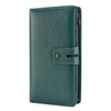 Itslife Cartera para mujer, de gran capacidad, con bloqueo RFID,