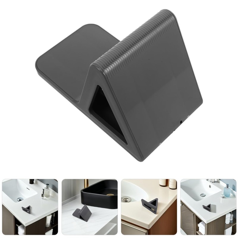 BIUDECO Bathroom Foot Mount Shaving Leg Stool Non-slip Surface Easy