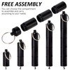 Pill Box Portable Pill Box with Key Ring 3 Compartments