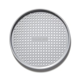 Starfrit The Rock Wave Non-Stick Pizza Crisper 37cm (14.5") - Carbon Steel - Easy to Clean - Sans PFOA - Grey