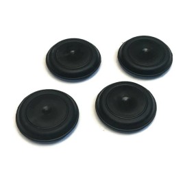 Vital All-Terrain (4) Rubber Body Floor DRAIN PLUGS for Jeep CJ5 CJ7 CJ8 Wrangler YJ Cherokee XJ