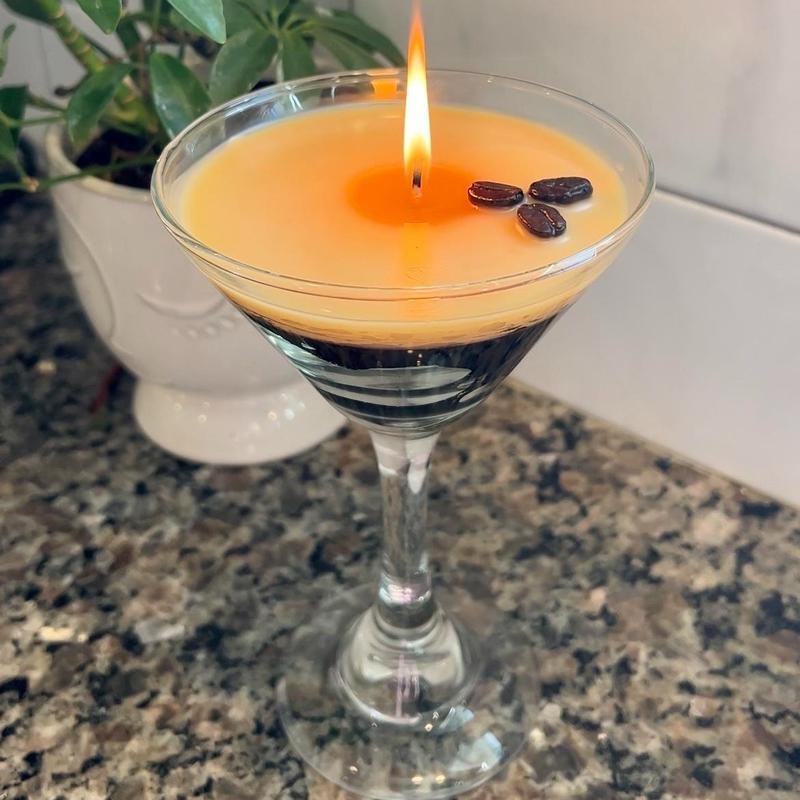 The Original Espresso Martini Candle - Coffee & Cream Scented