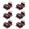SING F LTD 6Pcs 3.5mm Audio Jack Breakout Board TRRS