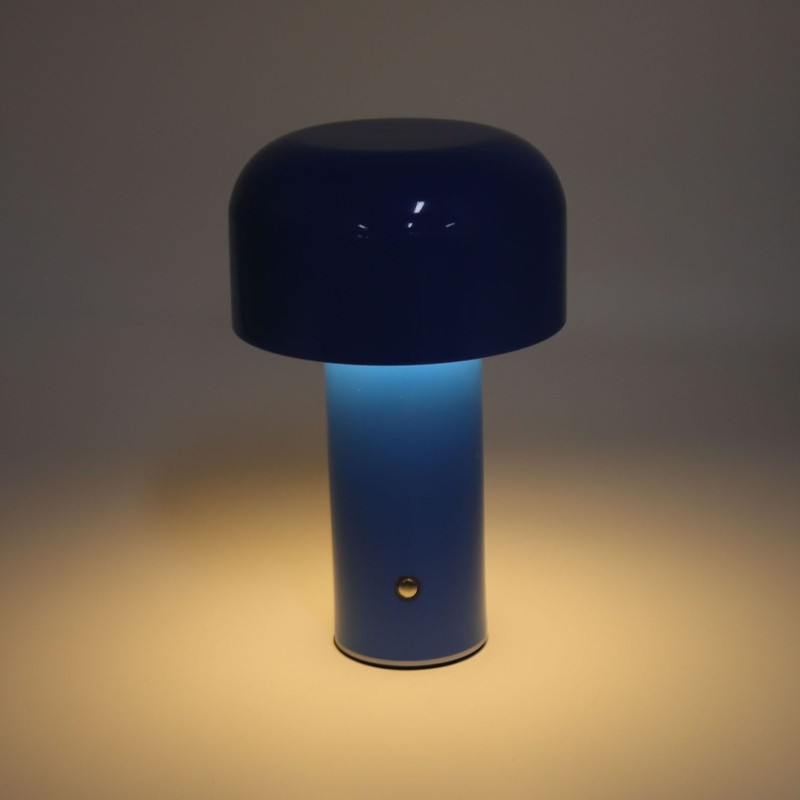 LED Desk Lamp Mushroom Design USB Charging 3 Color Temperature