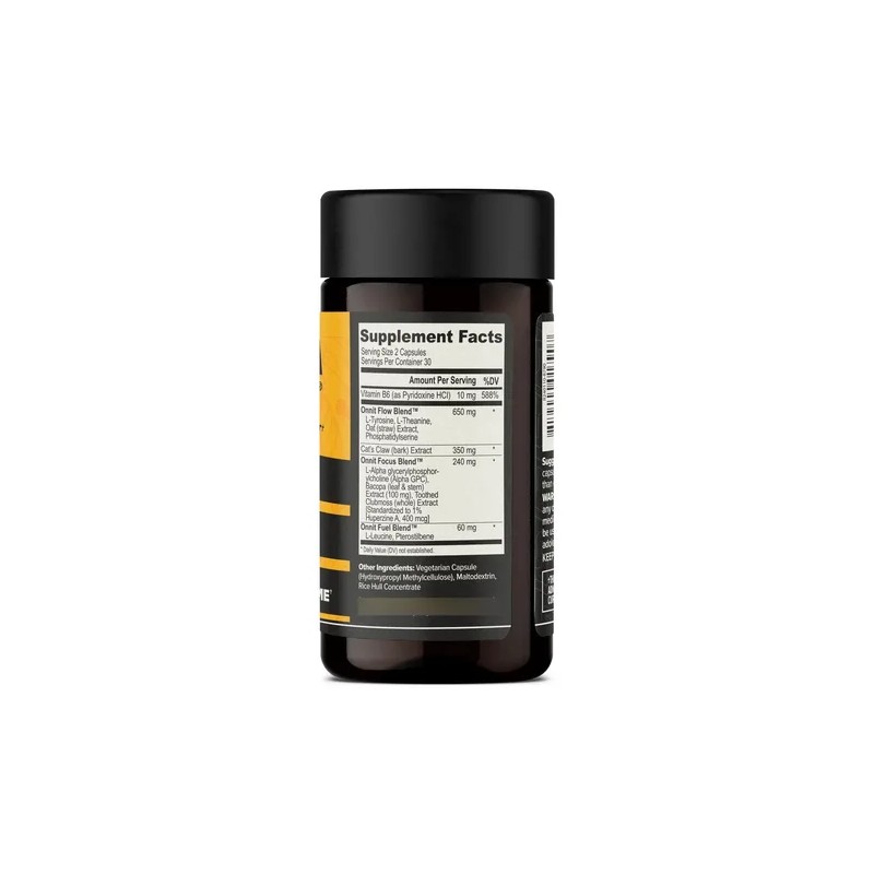 60cps Onnit Alpha Brain Suplemento Nootrópico Salud Cerebral