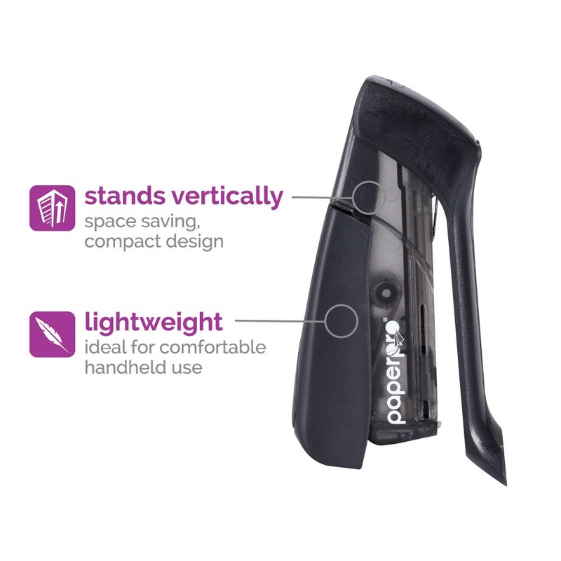 PaperPro Compact Classic Desktop Stapler, 15 Sheet Capacity, No Effort,