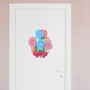 Extra Large 460mm 'Bouquet of Flowers' Permanent Sticker Decal for