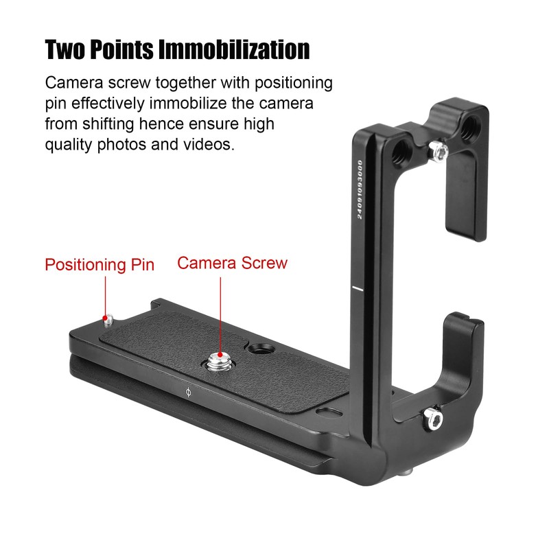 Sunwayfoto PCL-R5II L-Mount for Canon EOS R5II Arca Swiss Quick