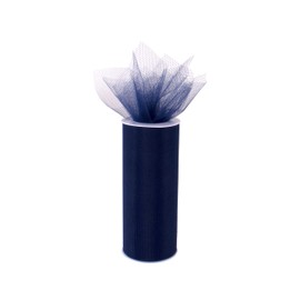 Occasions Tulle, 23m x 15cm, Navy Blue