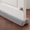 Ciieyuo Tope de terciopelo prémium para debajo de la puerta,