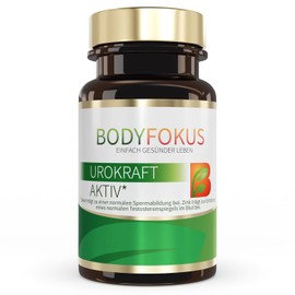 BodyFokus UroKraft Active | Unique Composition - 60 Capsules - Produced in Germany