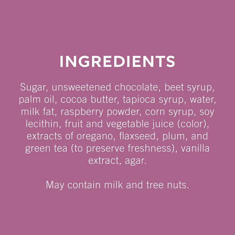 GHIRARDELLI Dark Chocolate Raspberry Squares, 5.32 Oz Bag