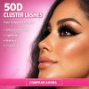 640 Kit Extension De Pestañas Maquillaje Completo Diy 9-16mm