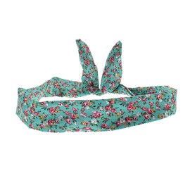 Zac's Alter Ego Floral Print Vintage Style Wire Headband