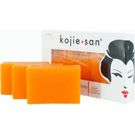 Kojie San Orange Whitening Soap, 3 x 65 g