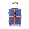 Kono Luggage Strap Adjustable Long Travel Packing Belt Colorful Suitcase