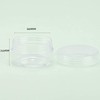 Voarge 50pcs Plastic Containers Small Empty Empty Cosmetic Containers Travel