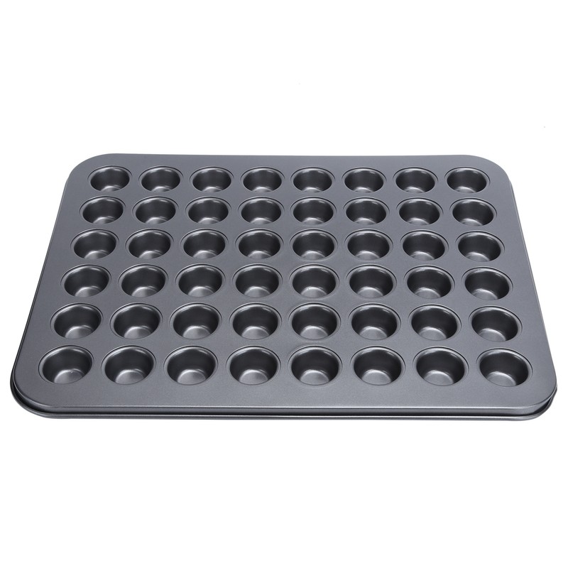 48Cup NonStick Mini Round Cupcake Pan Tray Baking Mould Bakeware