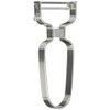 Shimomura Kougyou Full Veggie Smile Stainless Steel Peeler, Dishwasher Safe,