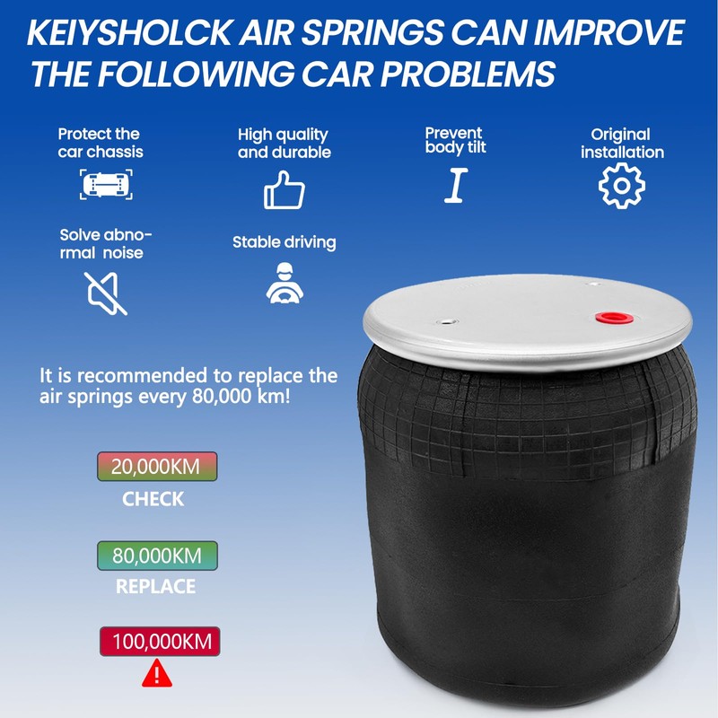 KEIYSHOLCK Air Spring Bag Compatible with Freightliner Trucks OEM Number