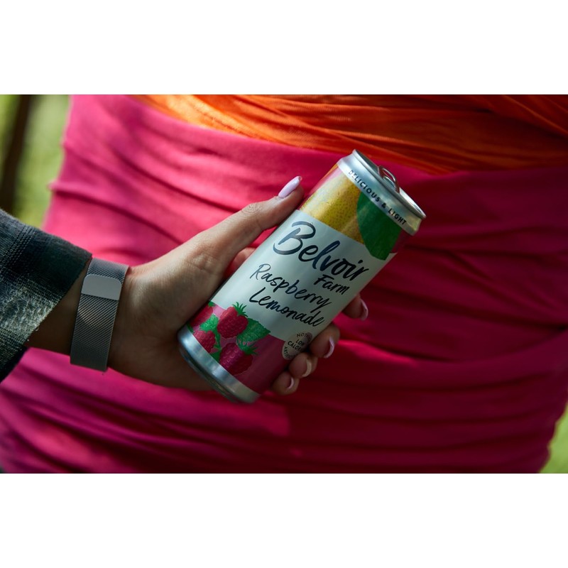 Belvoir Farm - Delicious & light Raspberry Lemonade​, 4 x