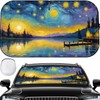 Car Windshield Sun Shade - Reflector Sunshade Offers Ultimate Protection