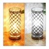 Crystal Table Lamp Touch Control Dimmable Accent Desk Lamp Bedside